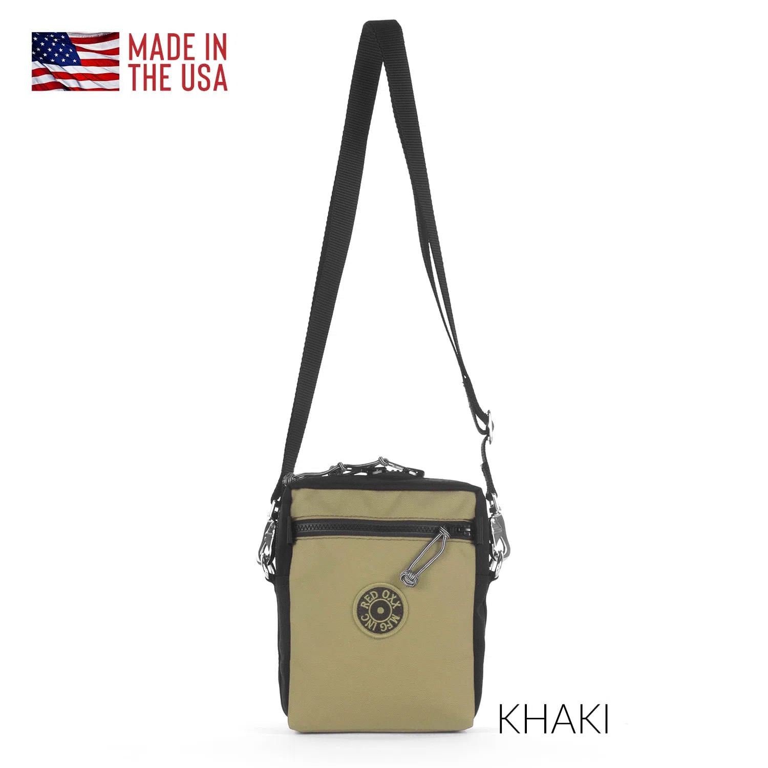 Khaki cross body discount bag