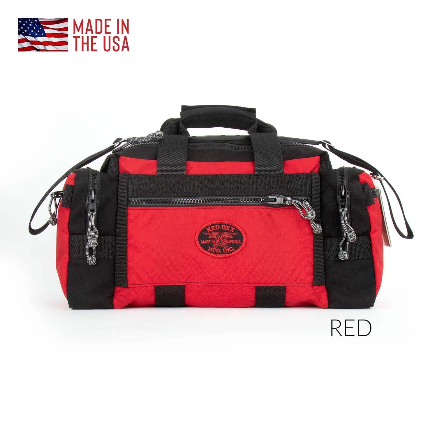 Red discount overnight bag