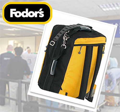 Fodors.com Recommends Sky Train Backpack for Carry-on Travel