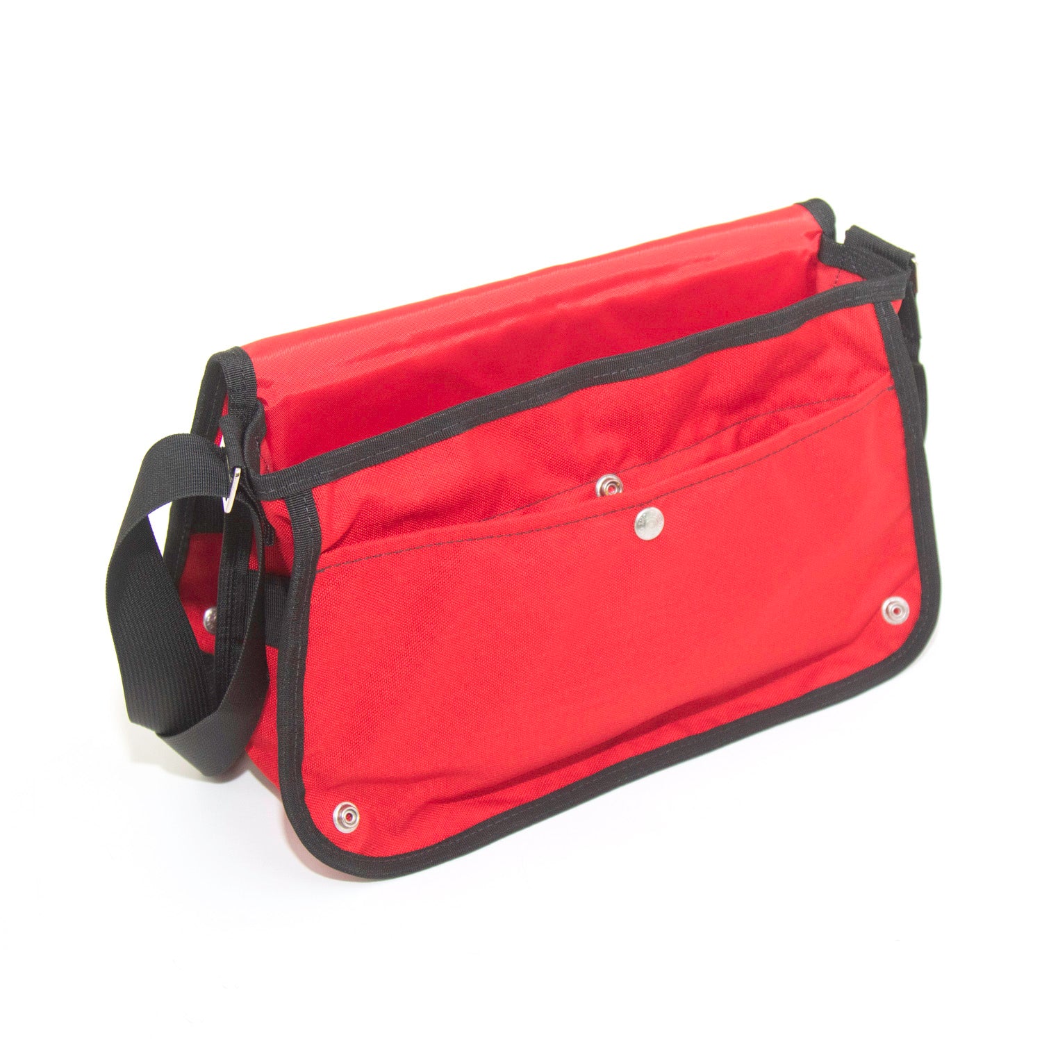 Red messenger deals bag