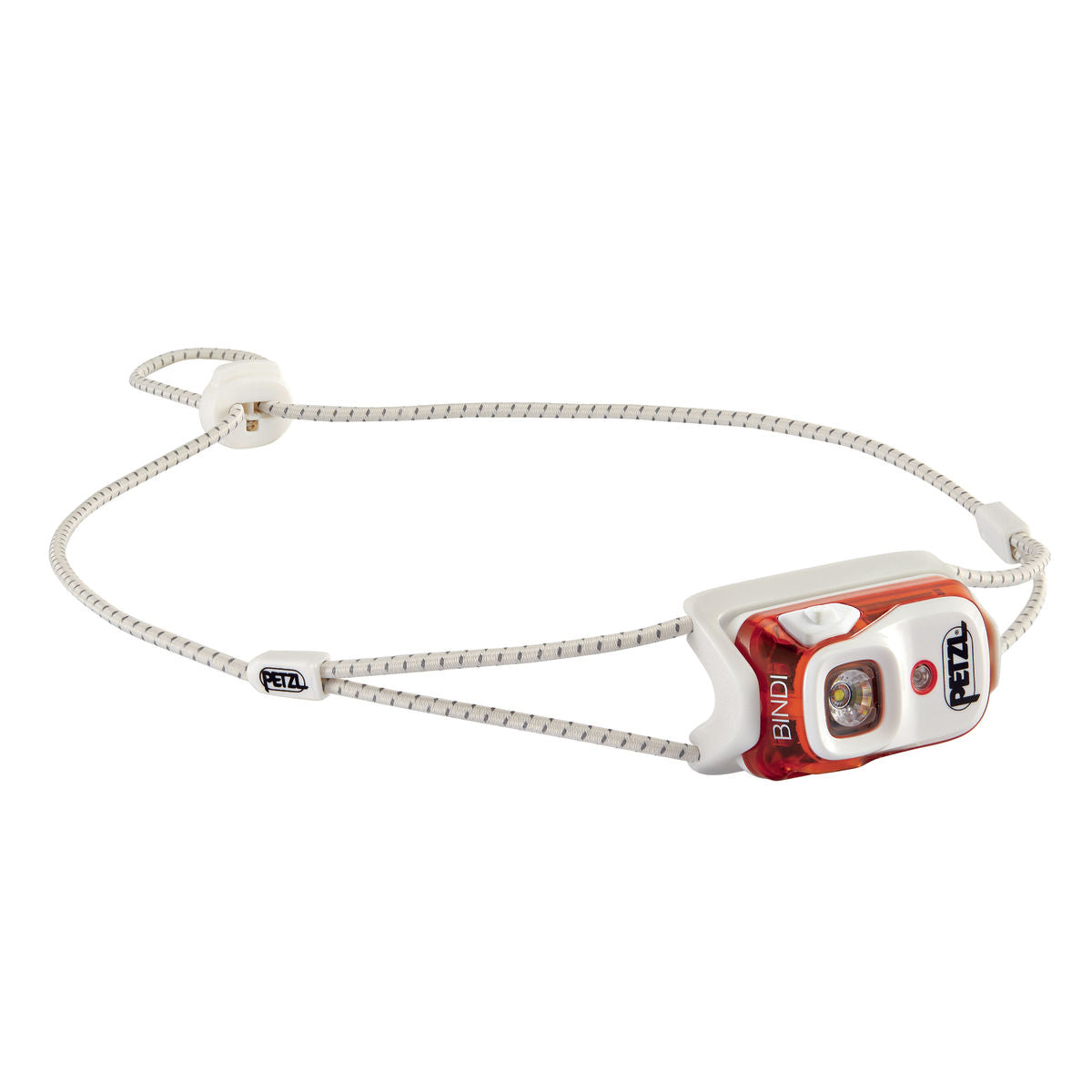 Petzl BINDI Headlamp - Compact Rechargeable headlamp (Red/White)