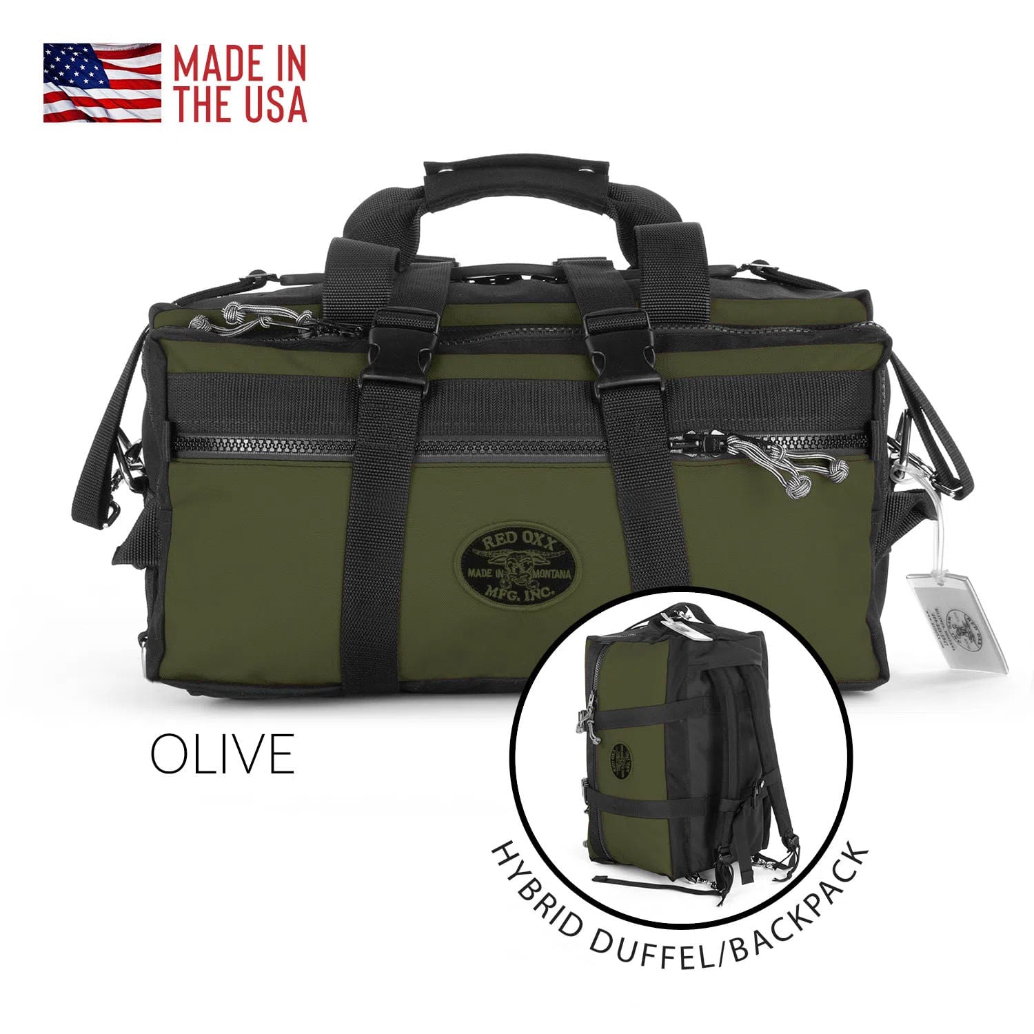 Nico & Olive outlet Neoprene Convertible Duffel Bag